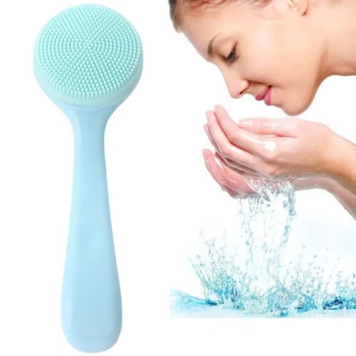 Silicone Face Scrubber Cleaner Massage Exfoliating Brush