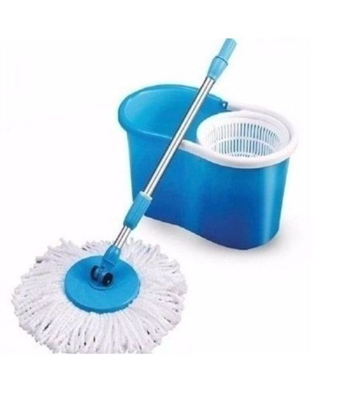 360 Degrees Magic Spin Mop - 2 Mop Heads And Bucket