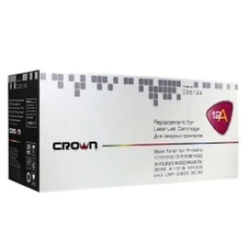 Crown Micro Replacement Toner Cartridge For Hp 12a Toner