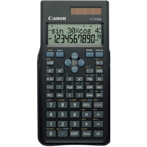 Calculator Scientific  F-715sg Bk