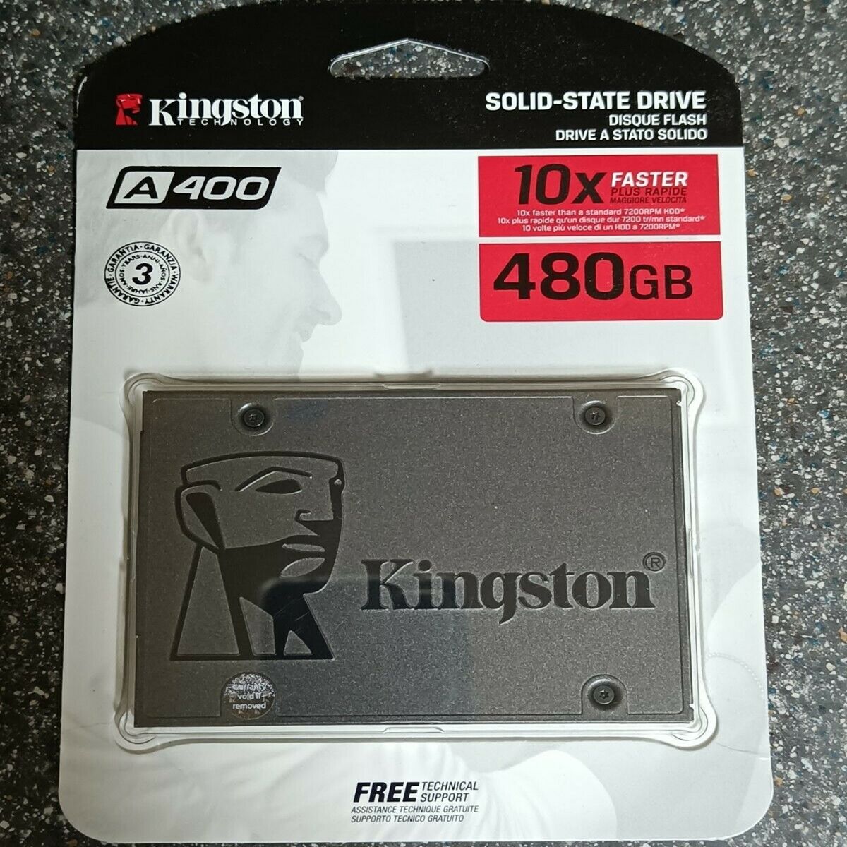 480GB SSD A400 SATA III 2.5 Inches