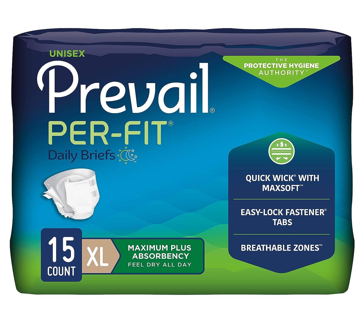 Per-Fit Adult Diapers - XL (15 Count)