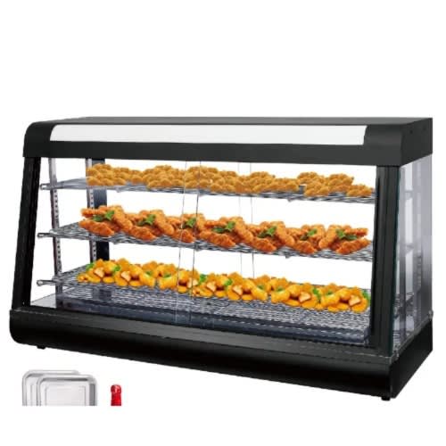 Commercial Snacks Showcase Warmer - 4ft - Black