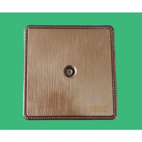 Tv Socket - Gold