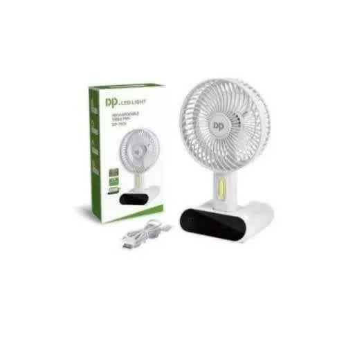 Foldable Rechargeable Mini Fan With Led Light