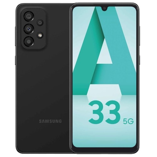 Galaxy A33 5G - 6.4" Super AMOLED - 128GB ROM - 6GB RAM - Dual SIM-Fingerprint-5000mAh - Black