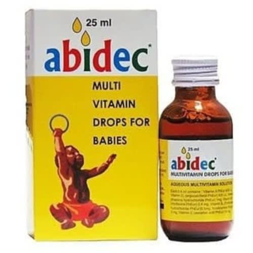 Abidec Multivitamin Drops For Babies - 25ml
