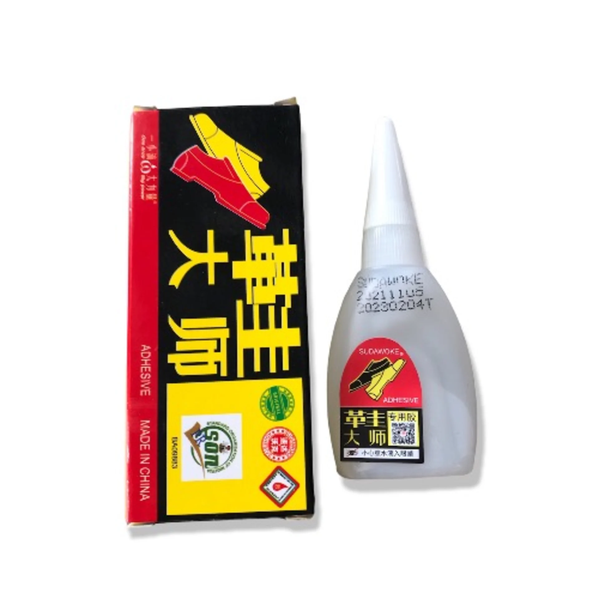 Glue Sudawoke Super Adhensive Bond For Shoes, Bags Wristwatch, Plastic And So On