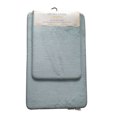 Memory Foam Bath Rug- Set Of 2