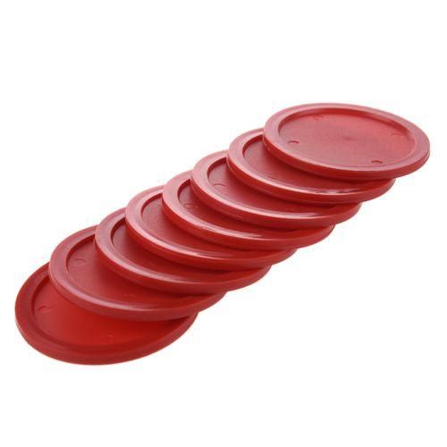 Red Air Hockey Set (8 Pcs. 63 Mm Air Hockey