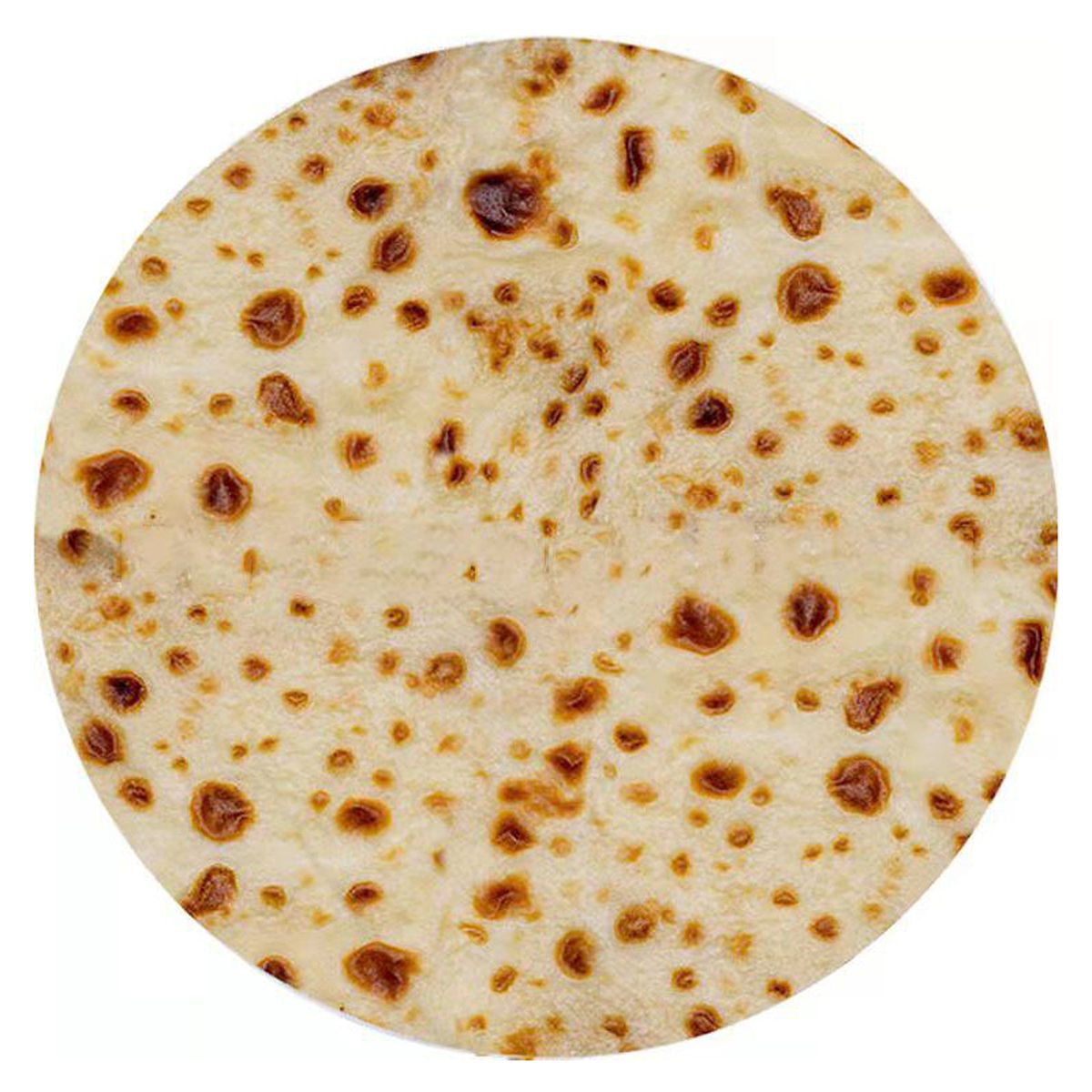 Burritos Tortilla Blanket Giant Round Beach Blanket Soft