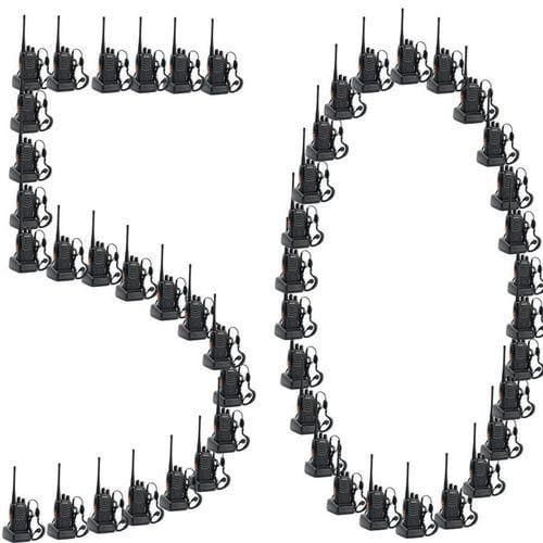 Two-way Radio Bf-888s Walkie Talkie Uhf 5w 16ch - 50 Pieces