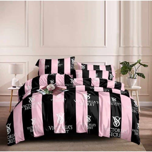 Bedsheet Duvet And Four Pillowcases
