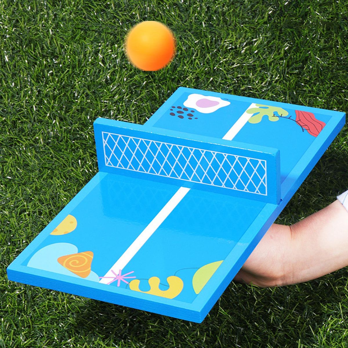 Wooden Mini Table Tennis Game Interactive Desktop Sport Board For