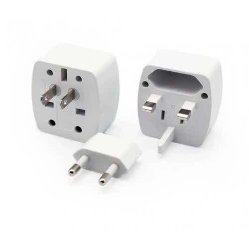 Z4 Universal Plug Adapter With Pin & 2 Universal Socket
