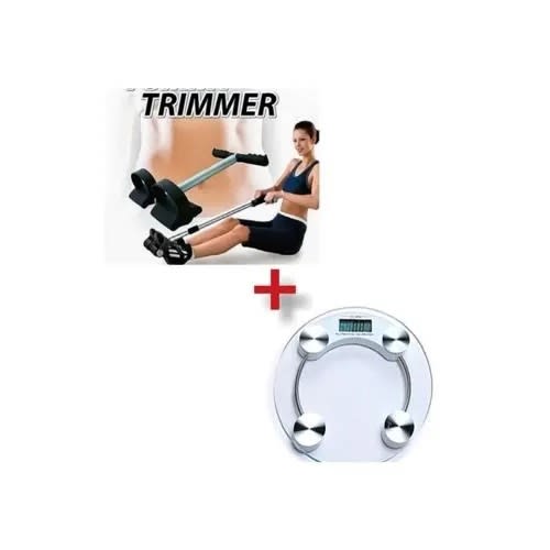 Tummy Trimmer & Digital Personal Weighing Scale