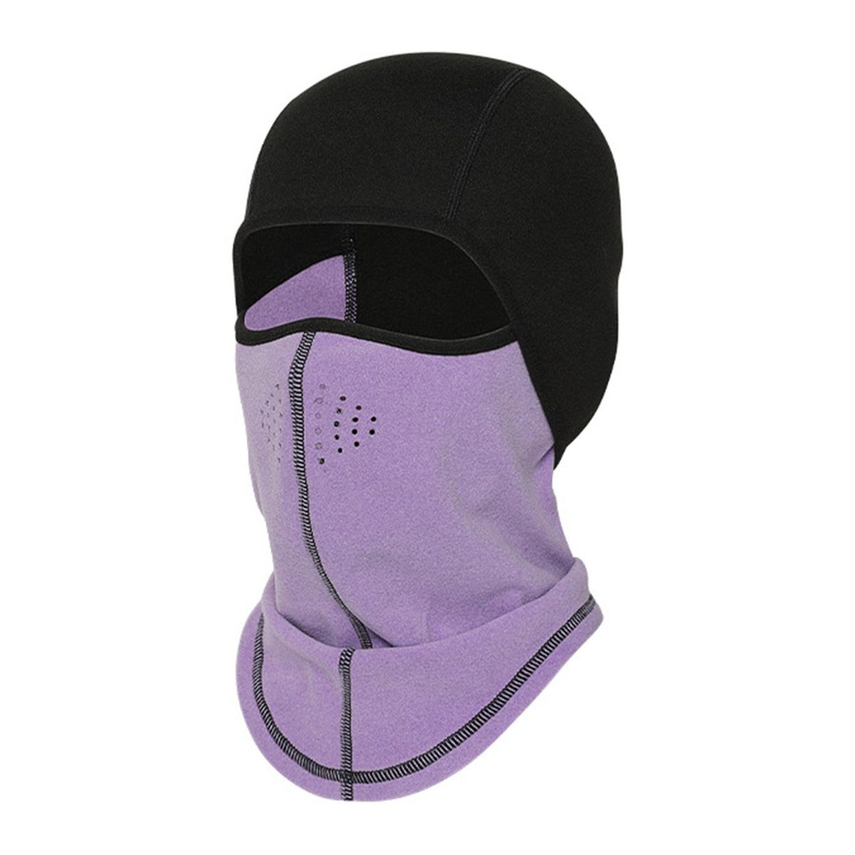 Balaclava Ski Mask Hood Full Face Mask For Skating Motorcycle Purple