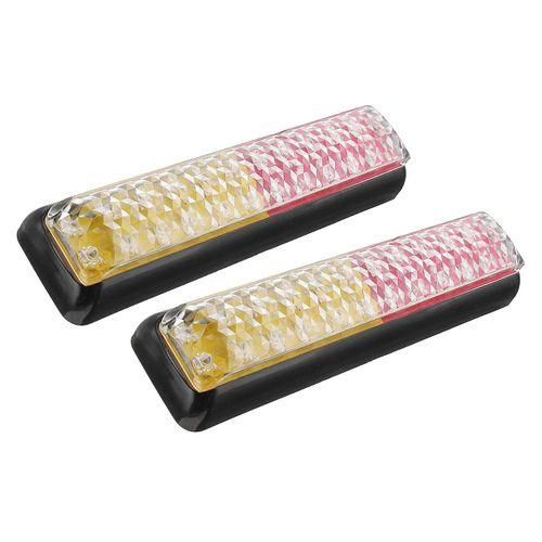 24LED Waterproof Amber Red Two Color LED Trailer Truck