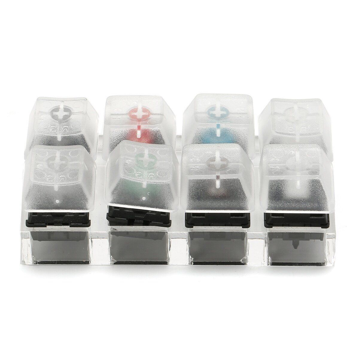 8 Mechanical Keyboards Switch Tester Kit Keycaps Switches Sampler For Cherry MX