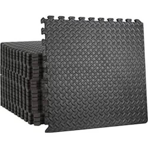 Interlock Mat For Gym Floor - 2ft X 2ft -4 Pieces