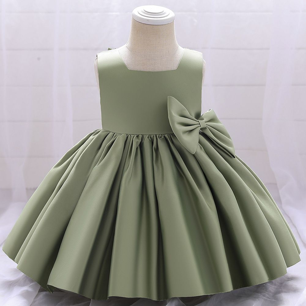 Girl's Dress Kids Children Newborn Baby Birthday Dinner Party Princess Dress Ball Gown