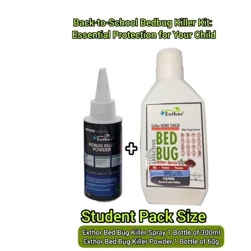 Back To School Bed Bug Killer Kit - Bed Bug Treatment Solution