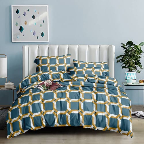 Bed Sheet And Four Pillowcases