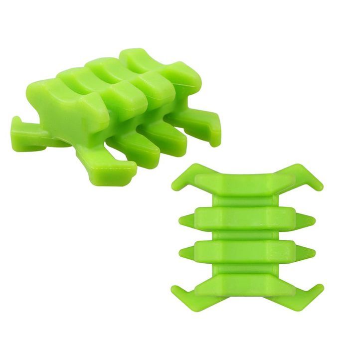 2pcs Rubber Split Limb Vibration Dampener For Compound Bow, Green