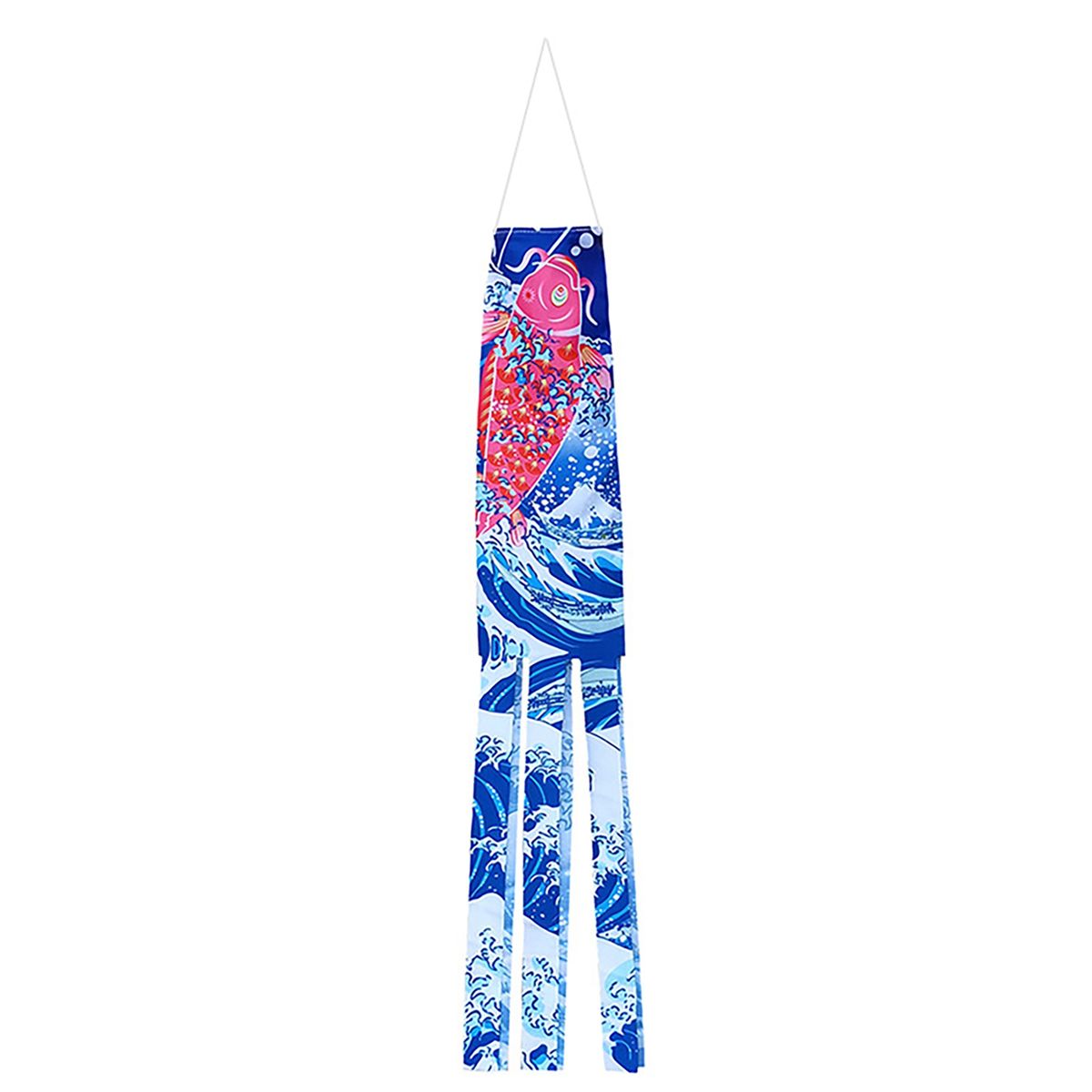 Hanging Windsock   Colorful Japanese Carp H