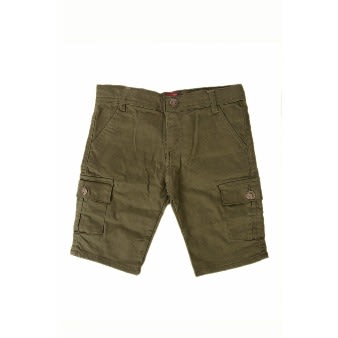 Boys Combat Chinos Short - Green ( Size Runs Small).
