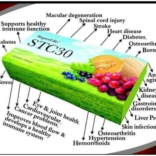 2packs  SuperLifeSTC30  (Stroke, Seizure, Cancer,Life Saver)1500mg