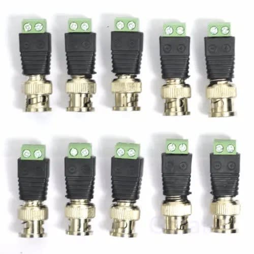 10pcs Cctv Bnc Video Balun