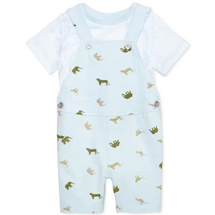 Animal Print Shortall Set