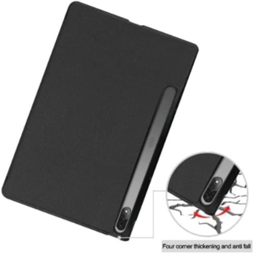 Flip Case For Lenovo Tab P12 Pro -12.6'' - tb-q706f Tb-q706z - Black