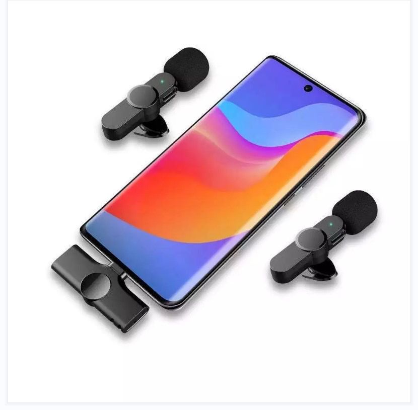 Advanced 2 In 1 Audio/Video Wireless Micrphone - Type C