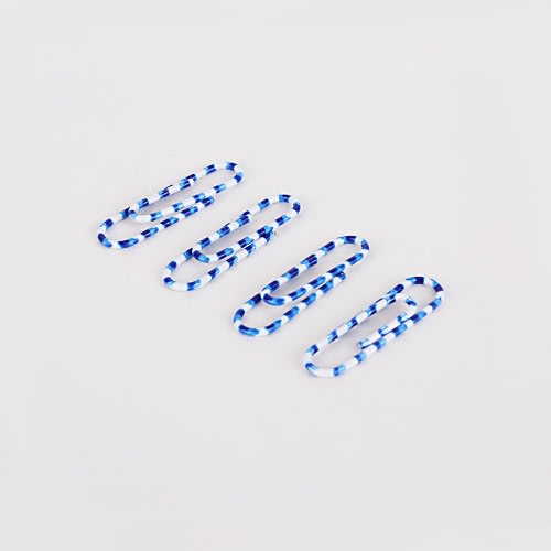 Stripe Paper Clips Holders - 100Pieces