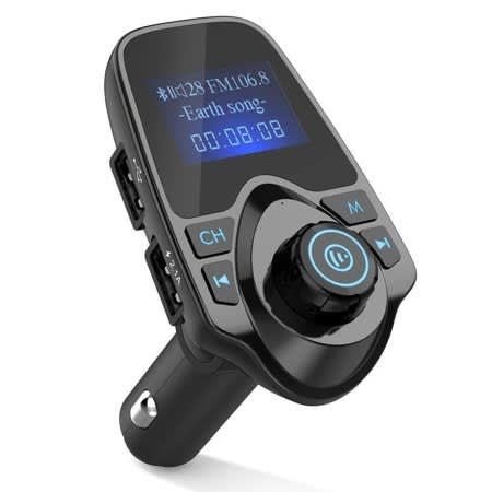 Bluetooth Fm Transmitter Handsfree Bluetooth Music Receiver Car Kit Multifunction Wireless