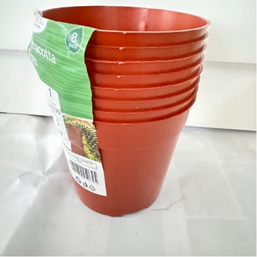 Gardening Terracotta Pot - pack Of 8 - 10cm
