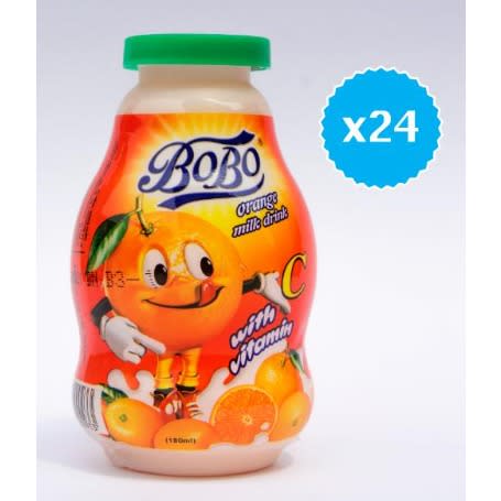 Orange Milk Drink - 24 Pieces
