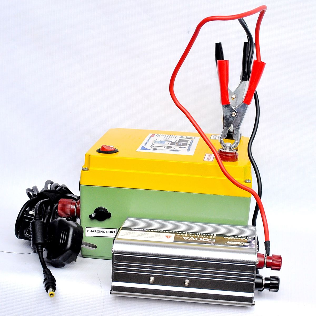 533Wh PORTABLE SOLAR INVERTER FOR TV, LAPTOP, ROUTERS, PHONES