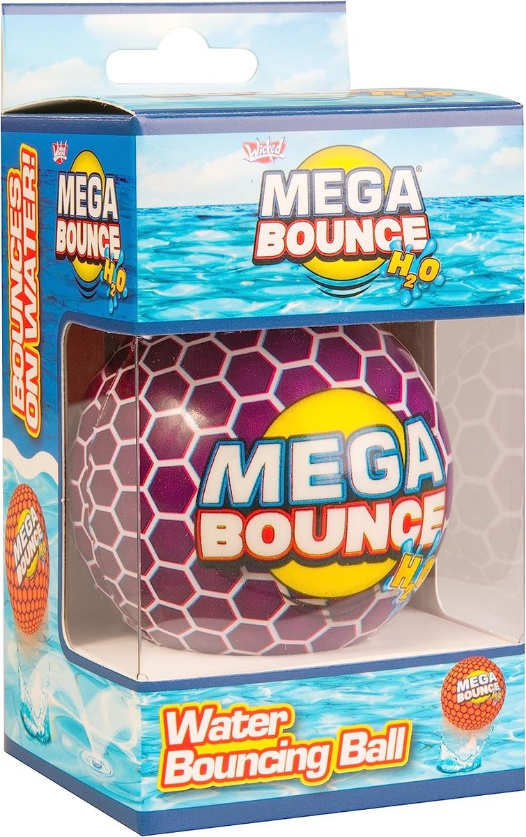 Vision Mega Bounce H2O - Water Bouncing Play Ball Purple