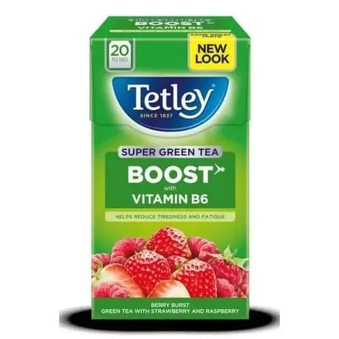 Super Green Tea- Boost With Vitamin B6 - 20 Sachets
