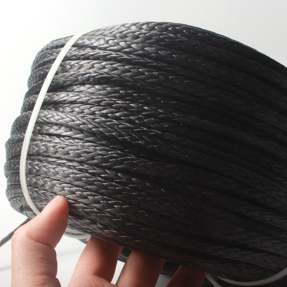 10MM UHMWPE Braid Marine Hawser Winch Rope 5m Length