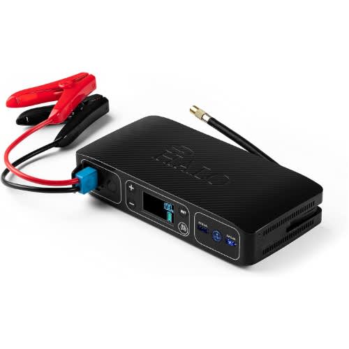 Portable Power Kit & Car Jump Starter With Tire Pump