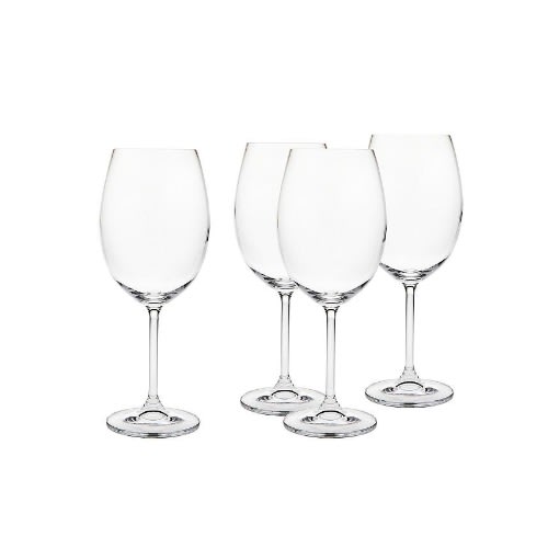 Meridian European Crystal Red Wine Glass - 20oz -  Set Of 4