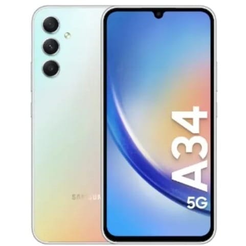 Galaxy A34 5g -6.6"amoled -128GB ROM -6GB RAM -dual Sim -fingerprint -5000mAh - Awesome lime