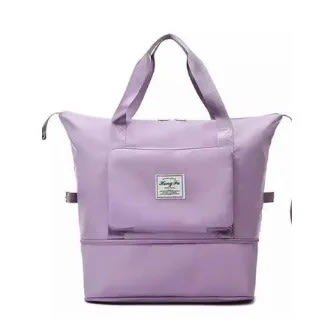 Carry-on Duffle Bag - Travel Weekend Tote Bag- 40cm By 28cm - Purple