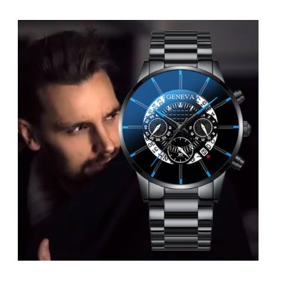 Stainless Steel Strap Waterproof Quartz Wrist Watch