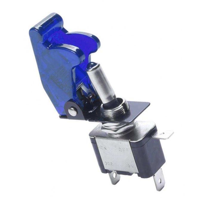 1pc Rocker Toggle Switch Auto Car Truck Led Toggle Switch 12V20A Blue