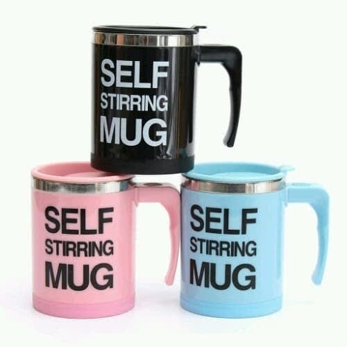 3 In 1 Self Stirring Coffee Mug Cup